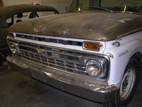 Numerous dents and rust damage
