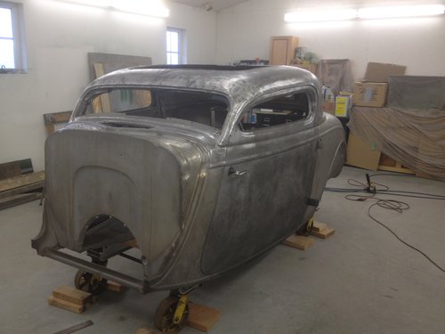 Pretty radial chop done by original builder in 60's 