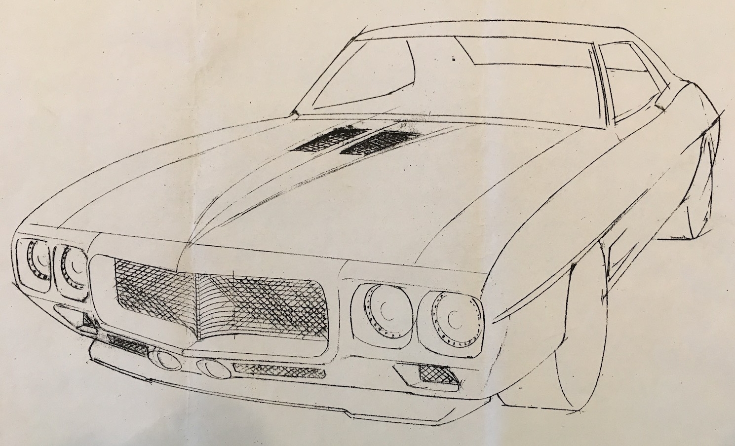 The customer wanted a unique 69 Firebird.While the car retains its distinctive 1